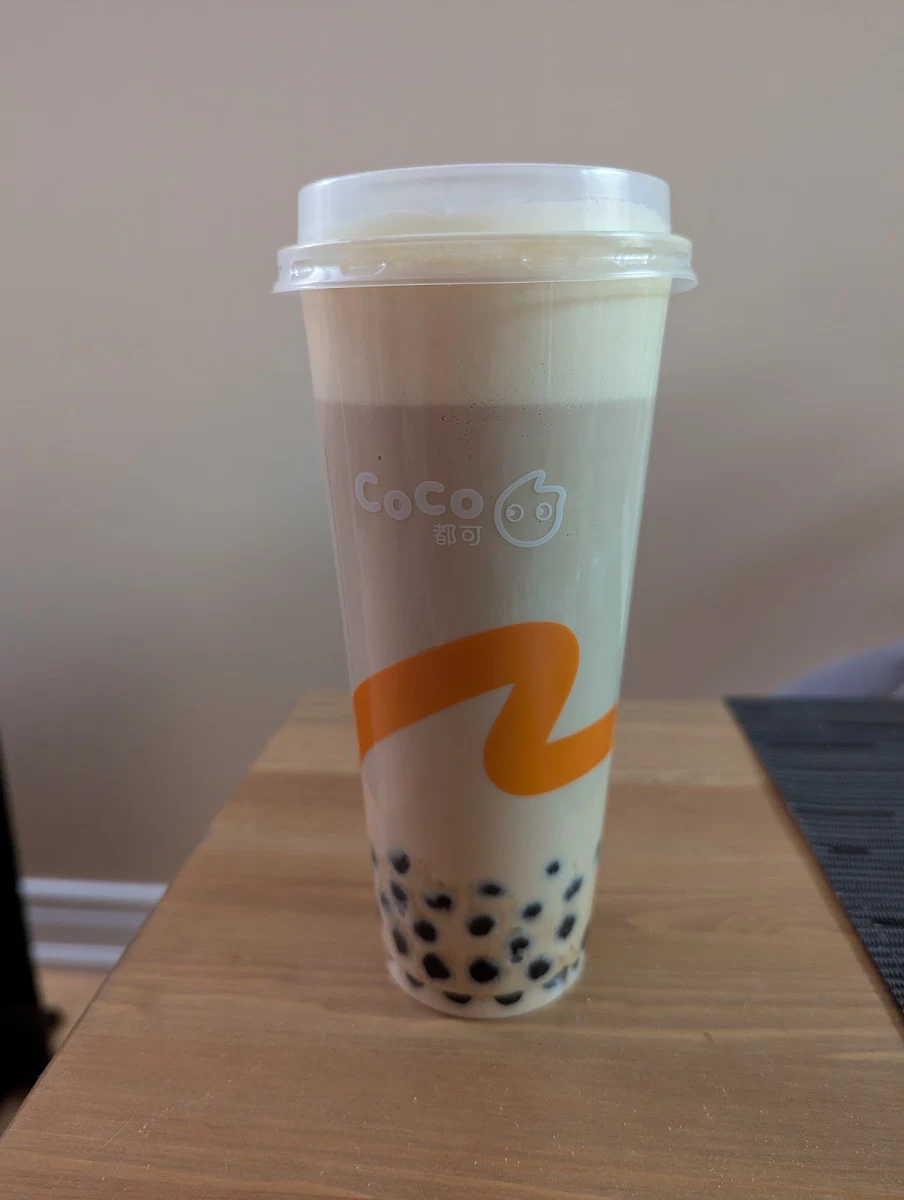 Creme Brulee Milk Tea