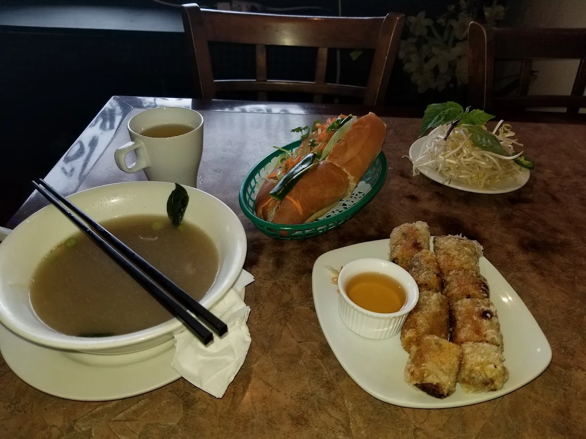 Pho Beef Spring Rolls Beef Banh MI