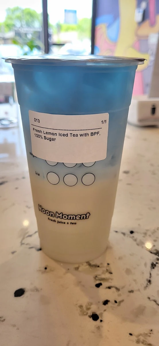 Butterfly Pea Fresh Milk Ice Tea