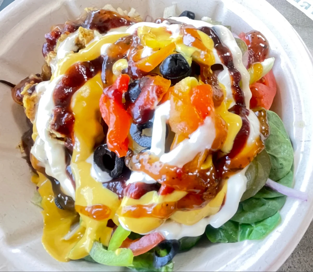 Crispy Chicken Bacon & Peppercorn Ranch Signature Rice Bowl