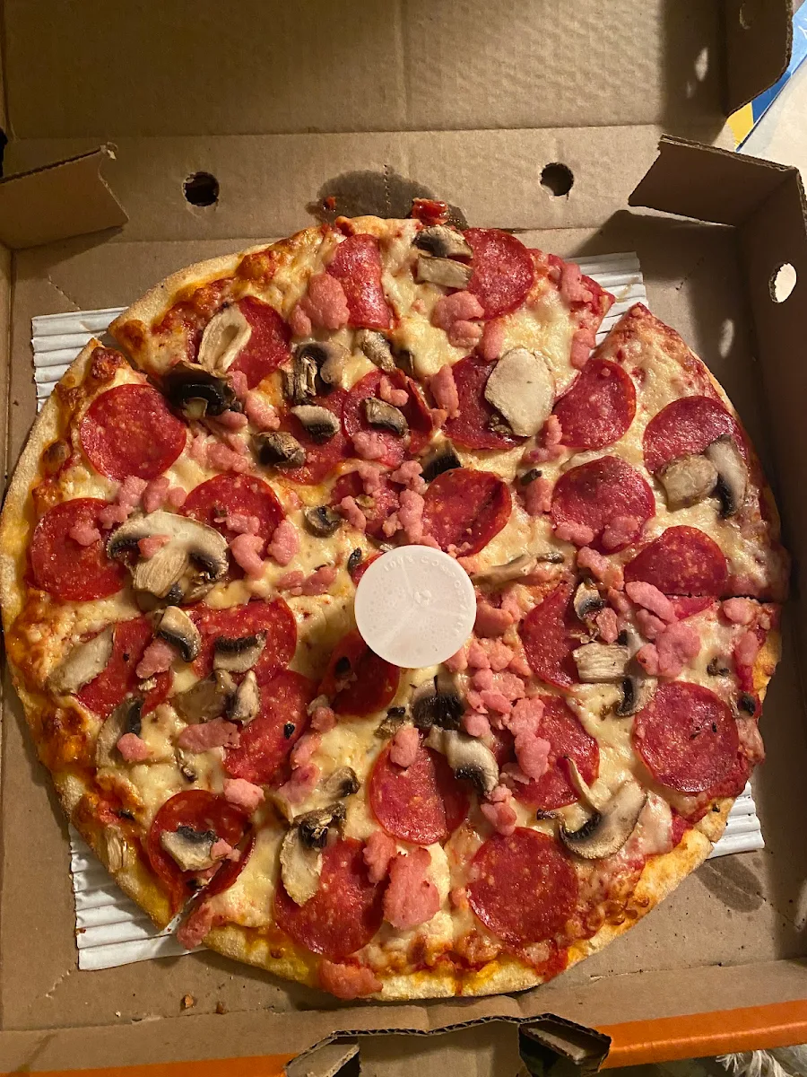 Plant-Based Pepperoni Pizza