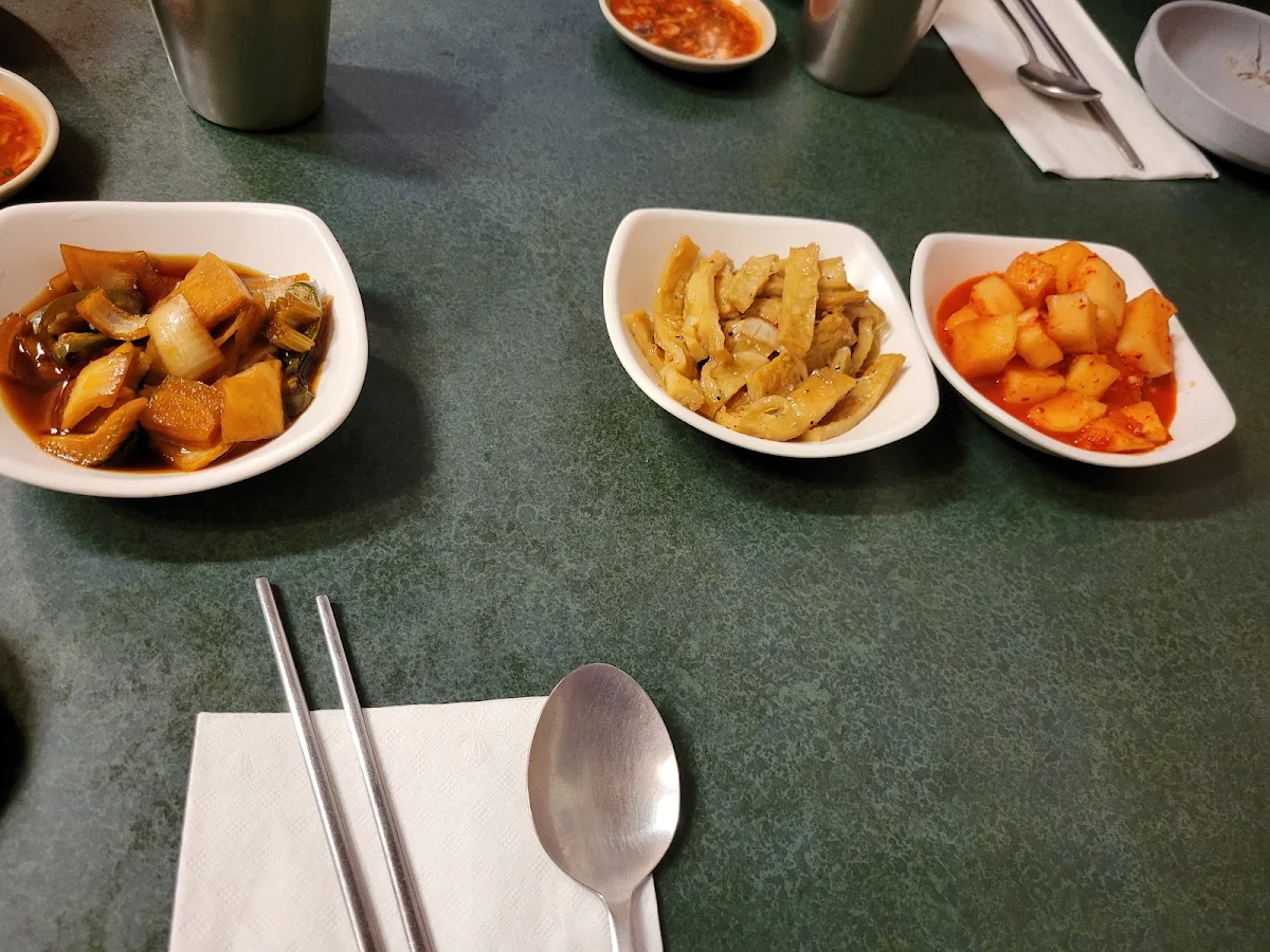 Side Dishes That Come with Every Meal Kimchi Pickled Onions and Fish Cakes