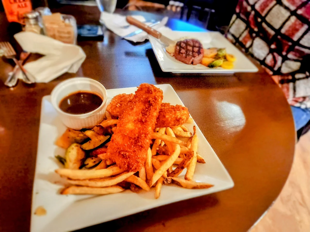 Grainy Mustard Parm and Panko Crusted Haddock with a Local Honey Drizzle Two Pieces