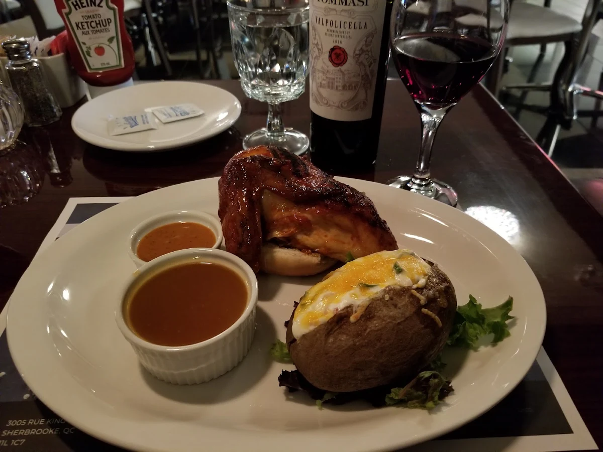 Poitrine Poulet Portugais Patate Farcie
