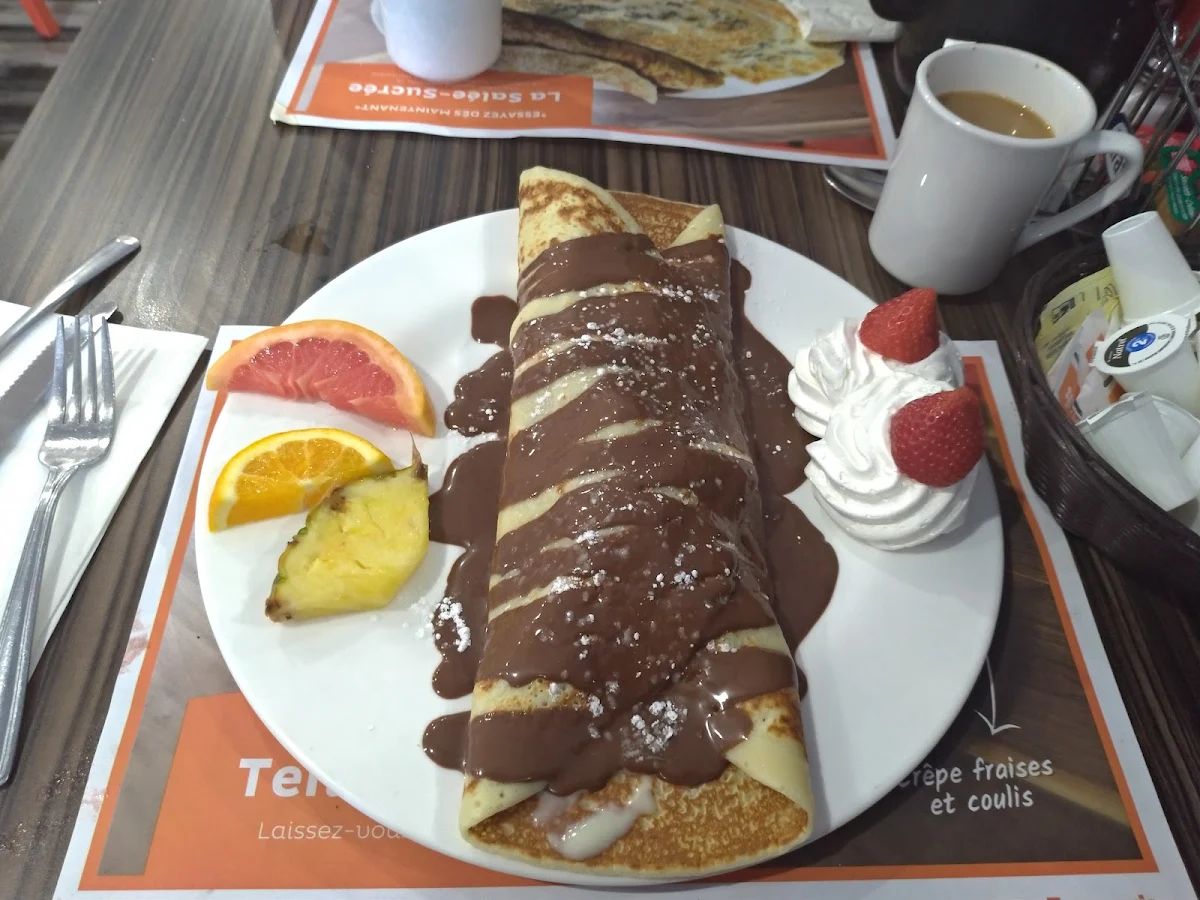 Crêpe Banane Chocolat