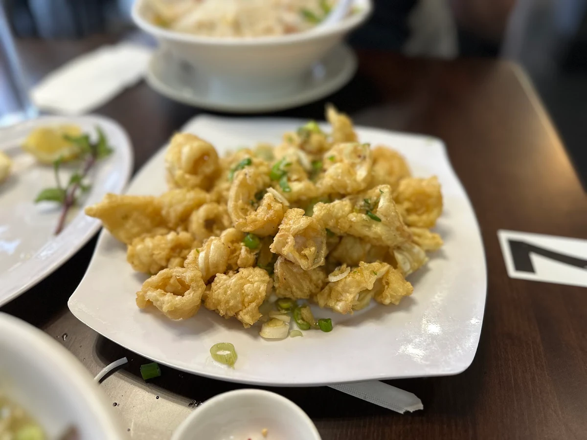 Deep Fried Salt and Pepper Squid