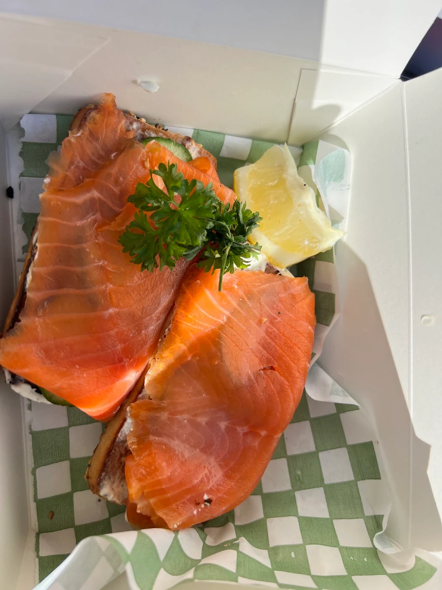Smoked Salmon Sandwich