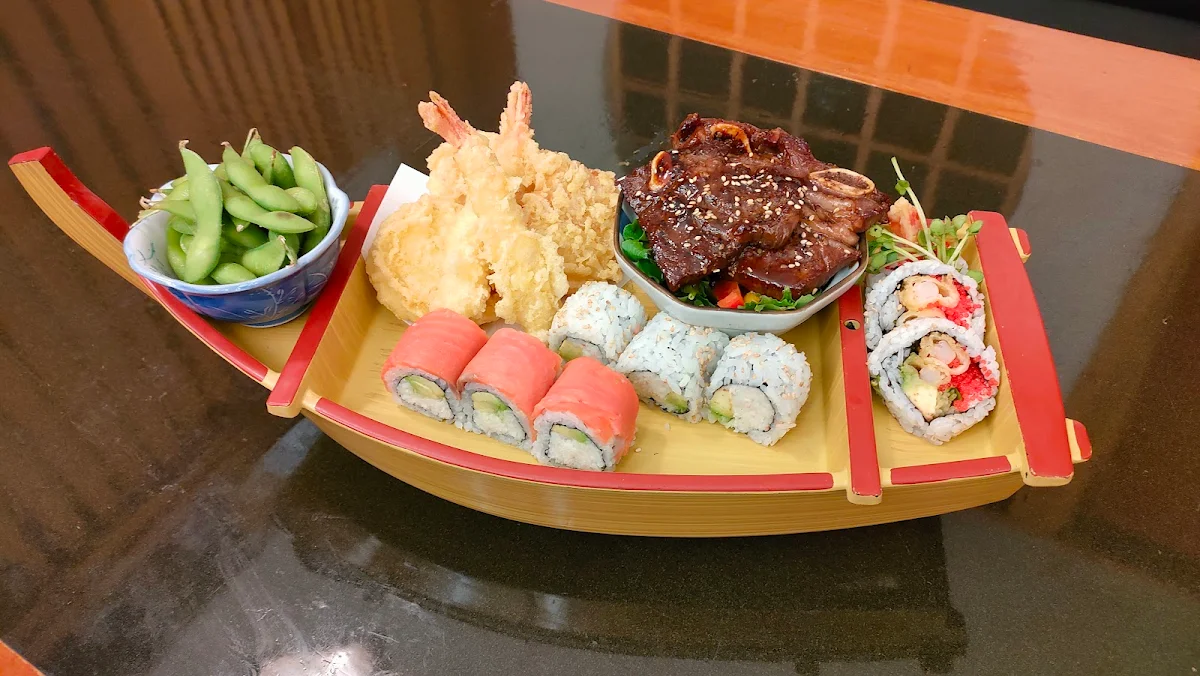 Chicken Teriyaki & Sushi Boat