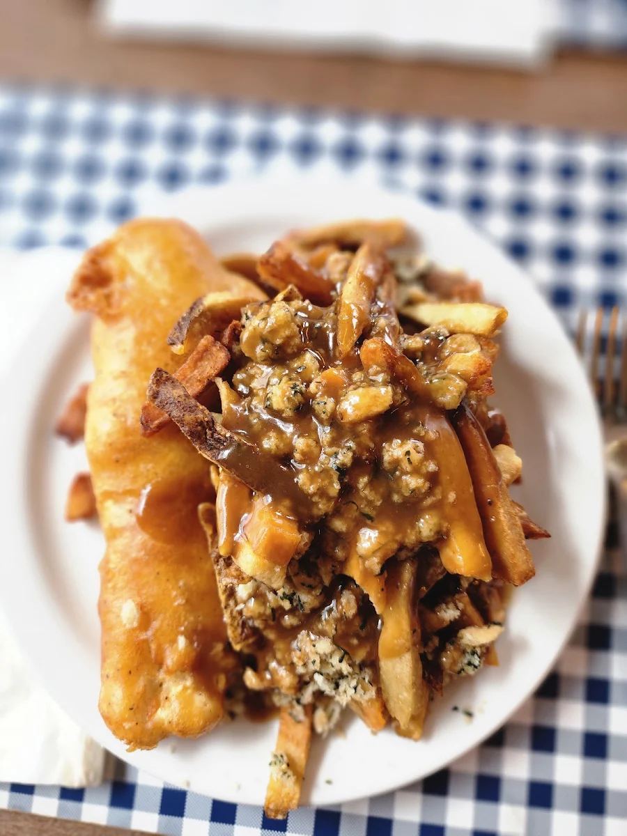 Fish & Chips with Dressing and Gravy