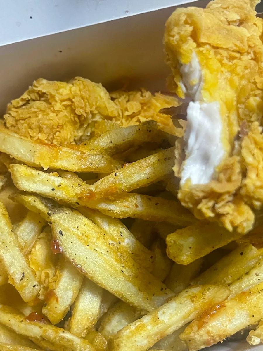 Chicken Strips and Fries