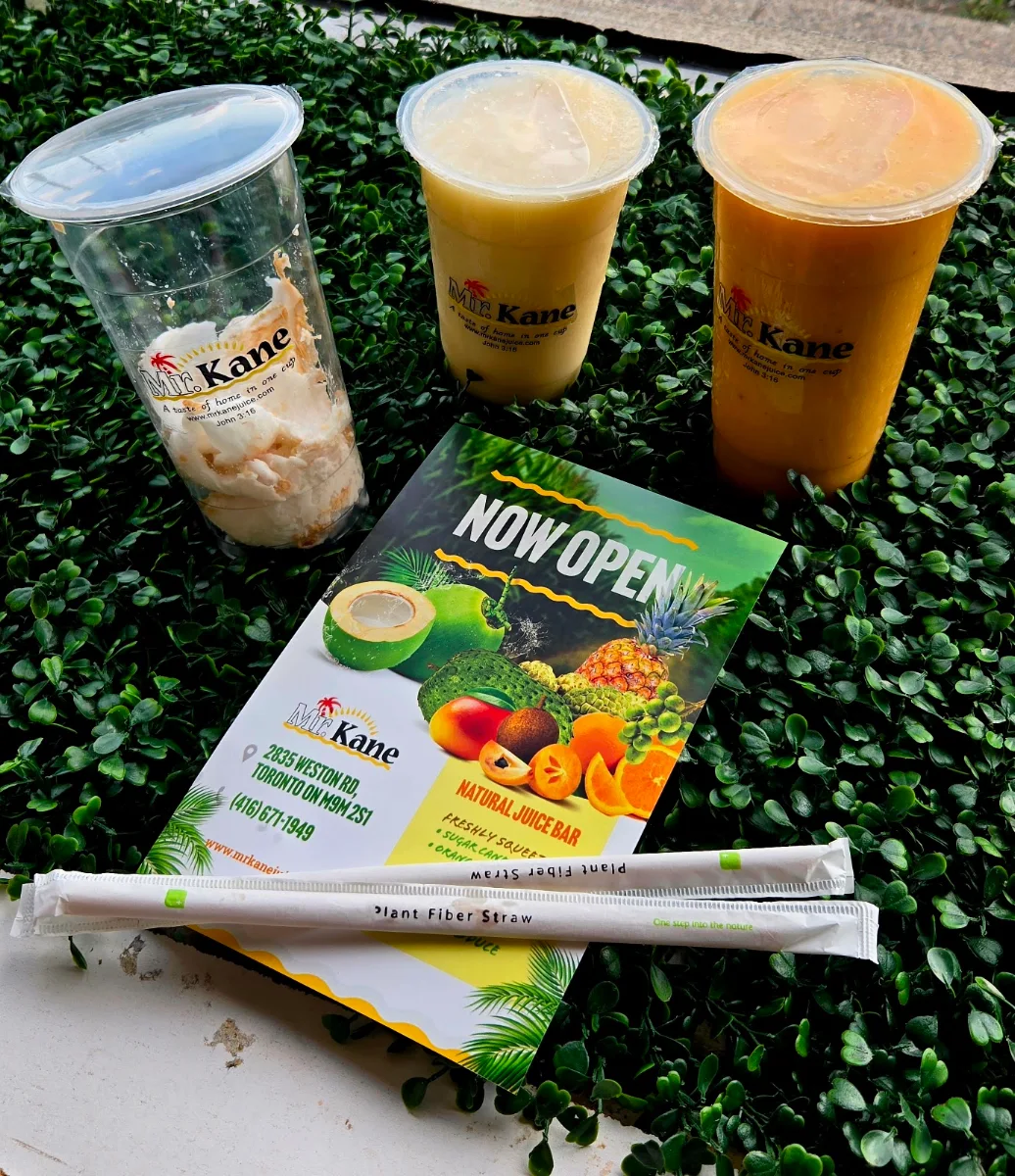 Mango Strawberry and Banana