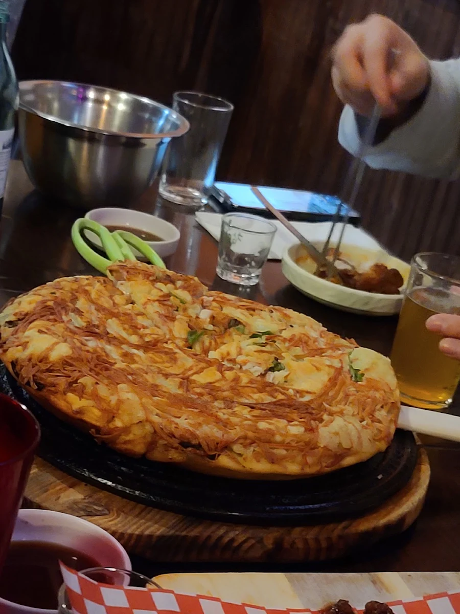 Seafood Pancake