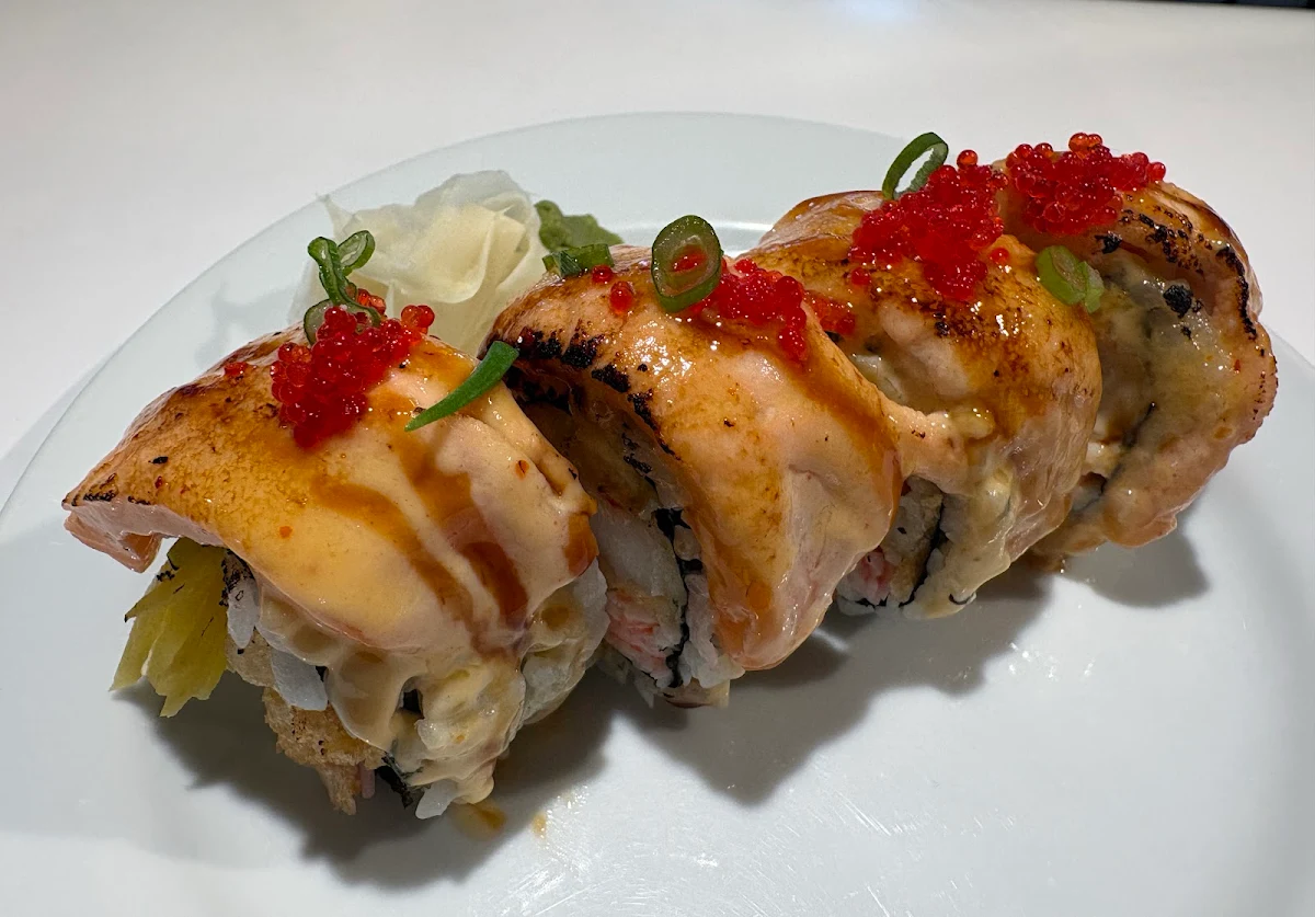 1² Sushi Pizza Shrimp Tempura