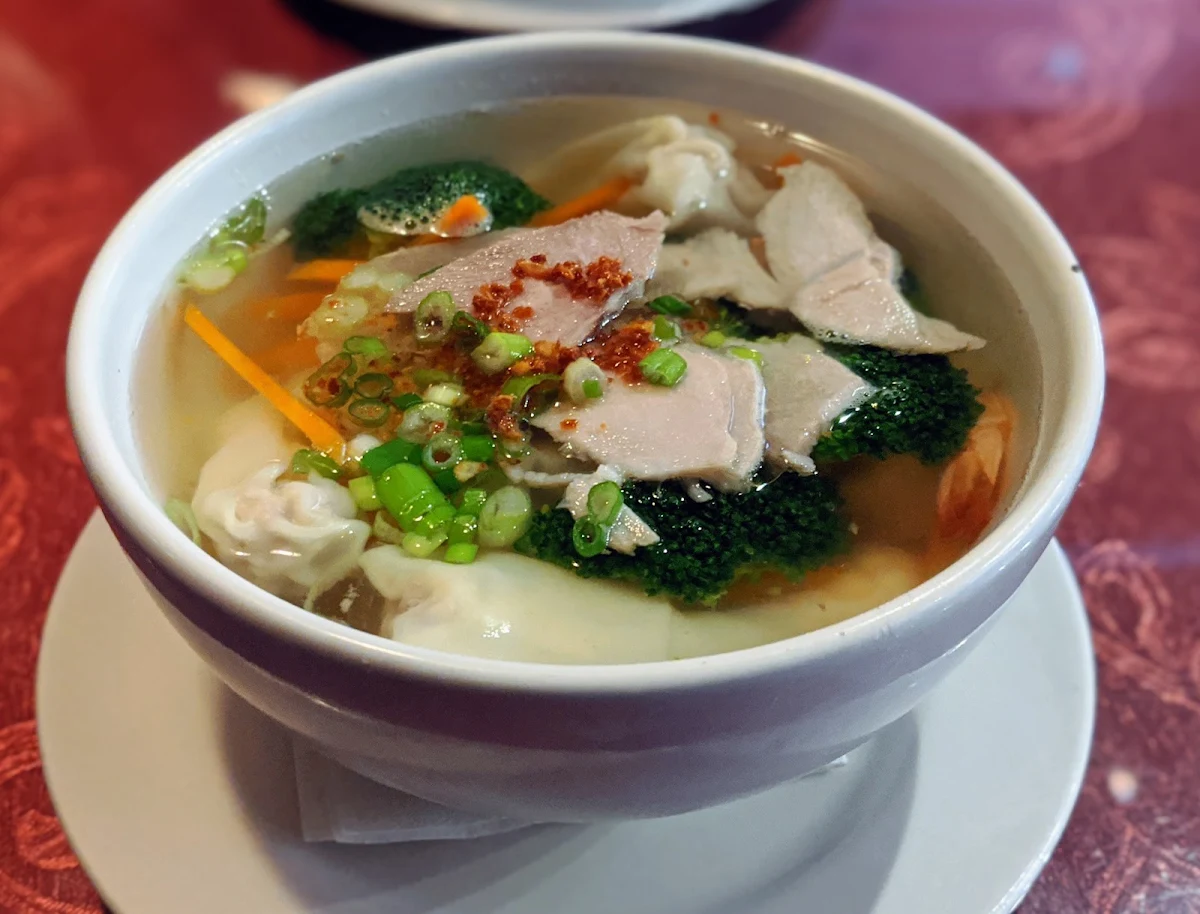 Work Wonton Soup for Two