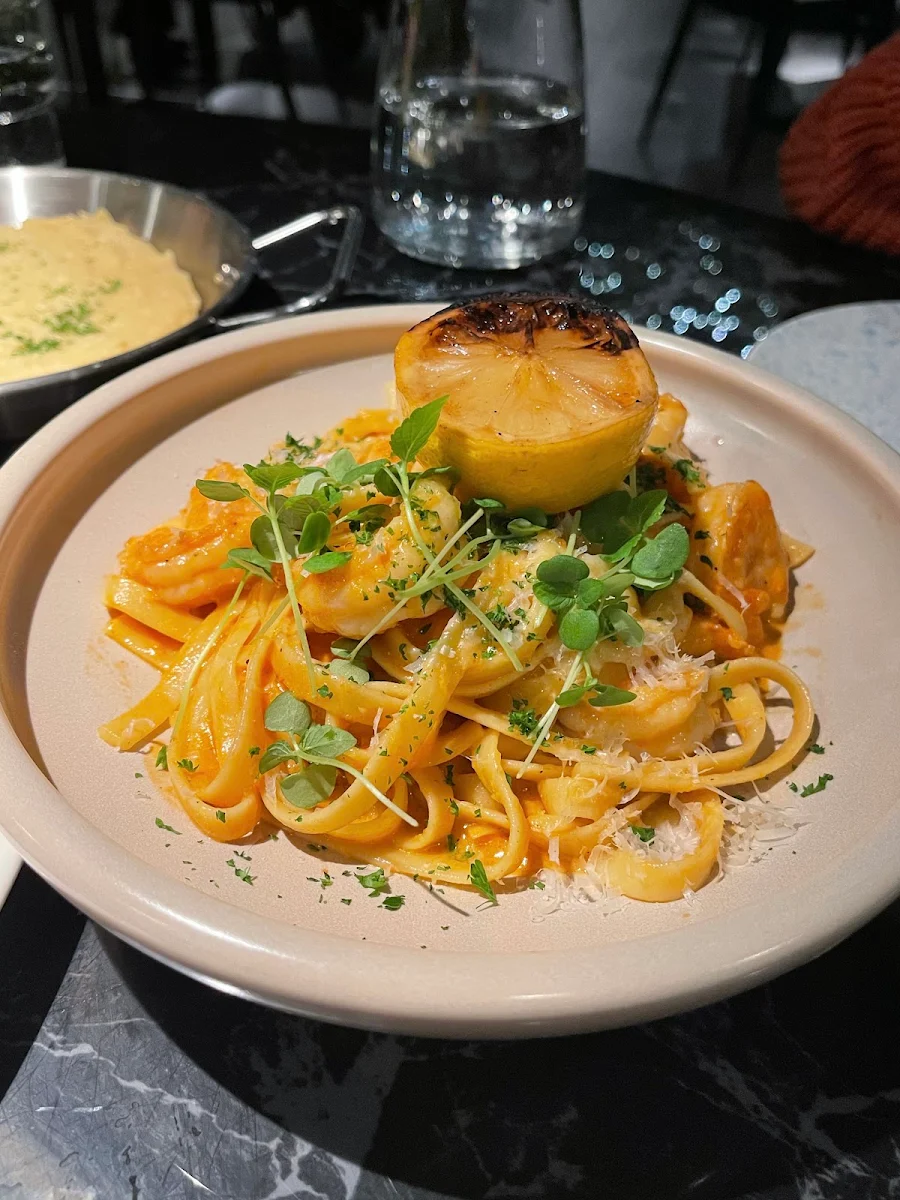 Shrimp Fettuccine