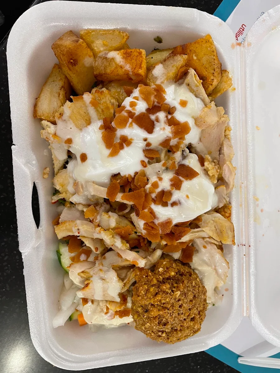 Hummus and Garlic Sauce