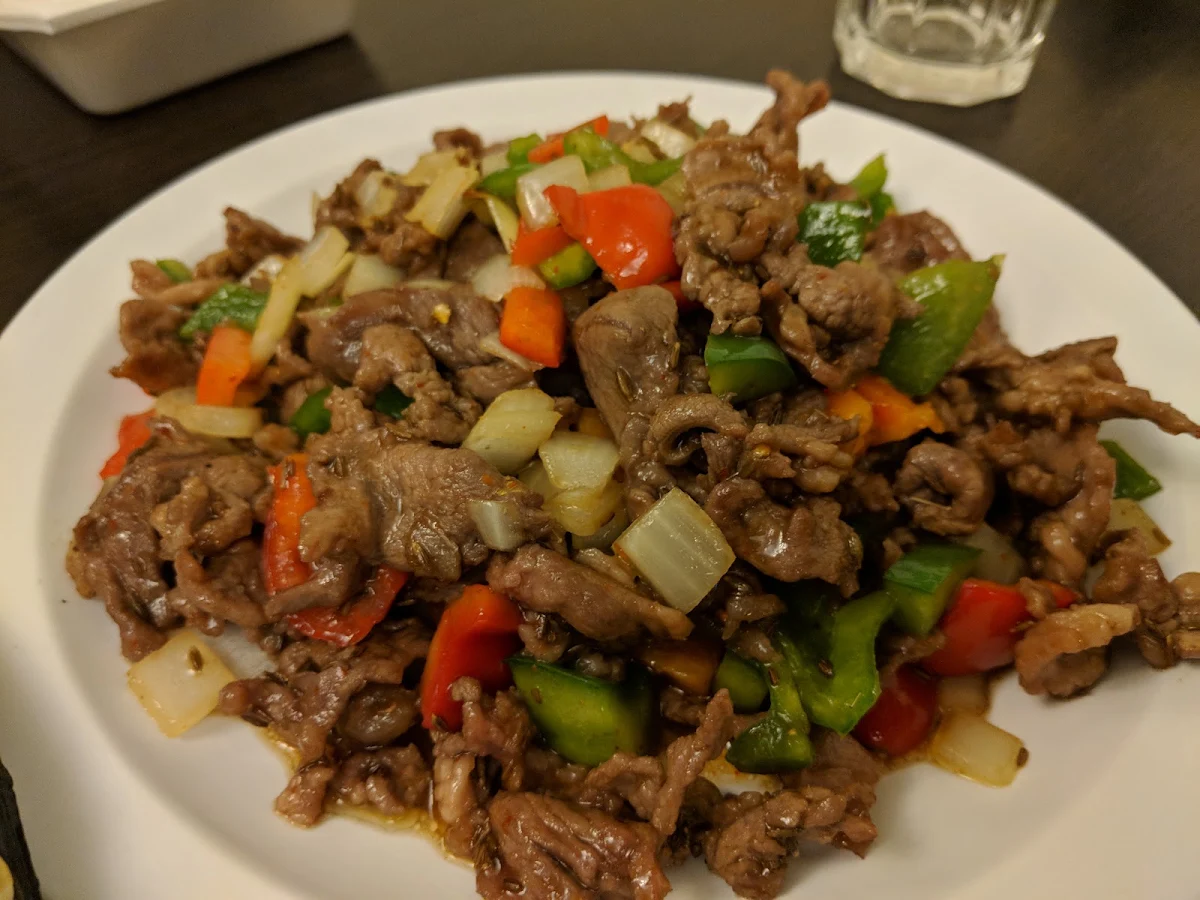 Fried Beef with Mixed Vegetables