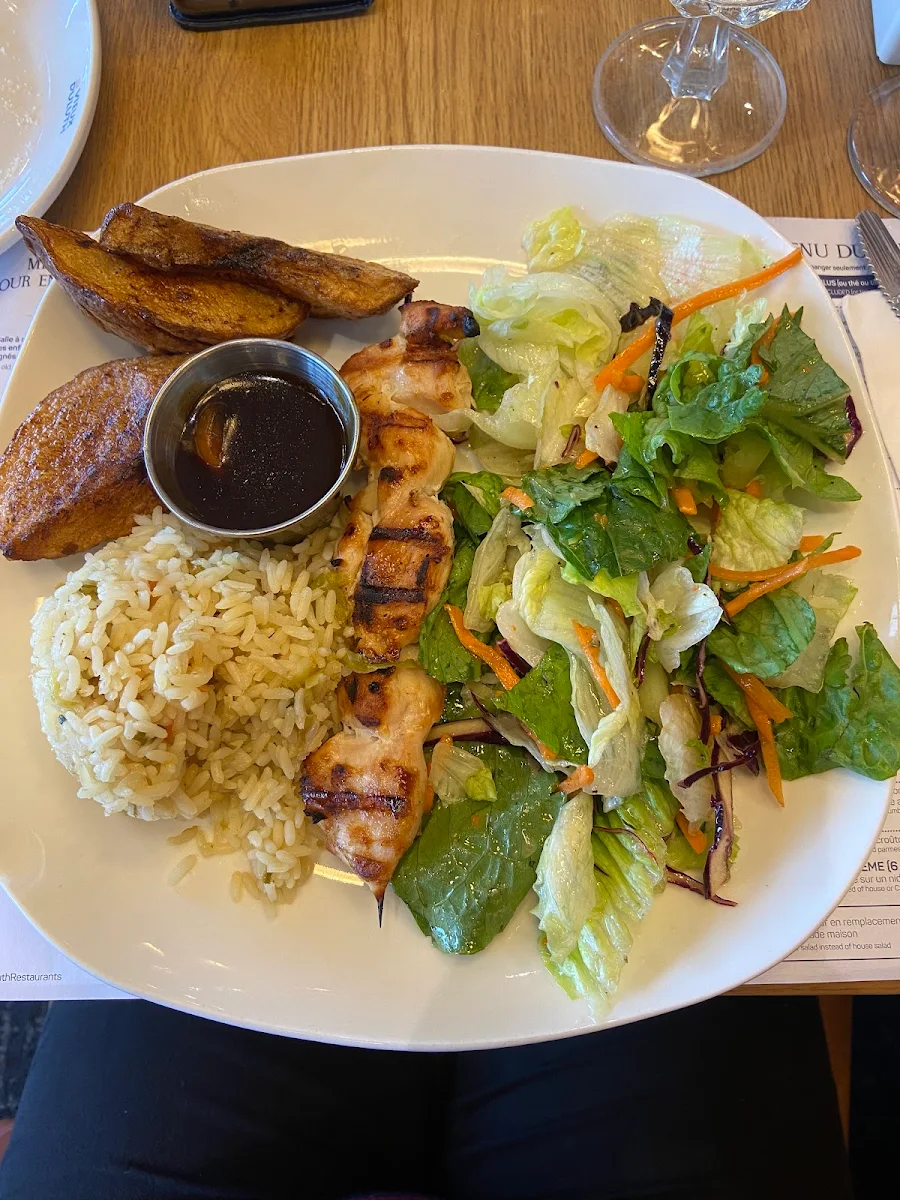 Chicken Brochette Brochette de Poulet