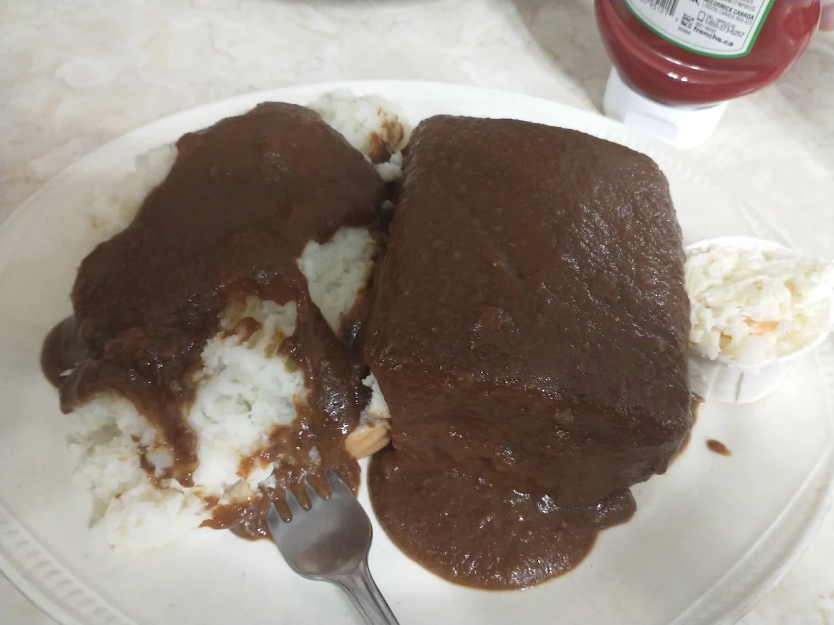 Hot Roast Beef Sandwich with Mashed Potatoes and Gravy Plus Coleslaw