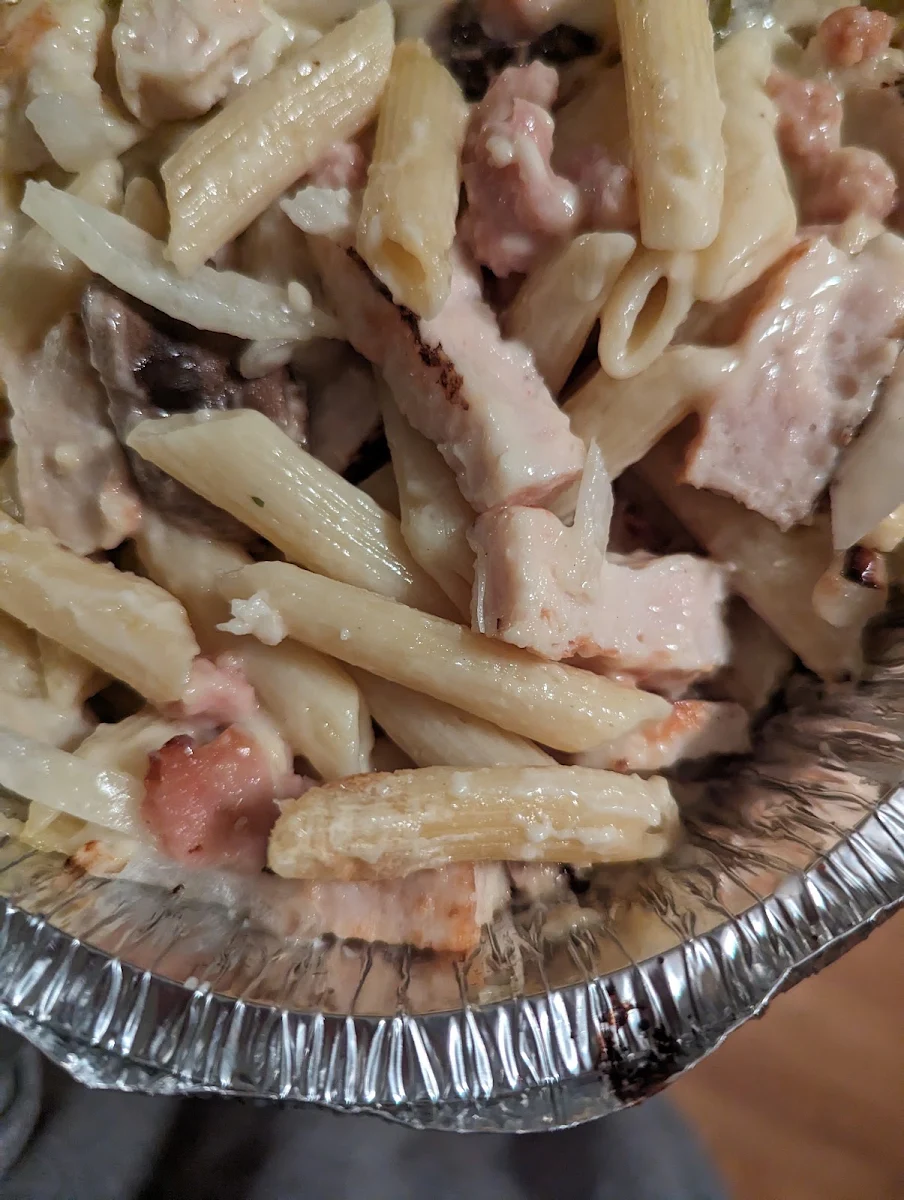 Chicken Bacon Alfredo Feast