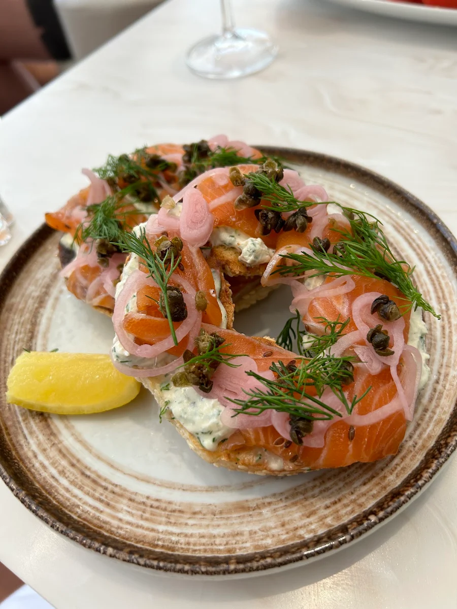 Tartine Au Saumon Salmon Toast