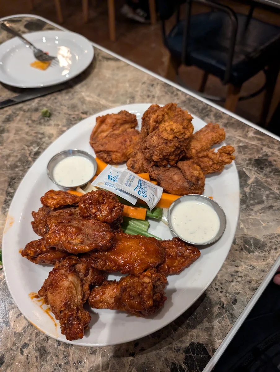 Korean BBQ and Dry Cajun Wings