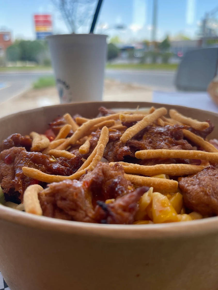 Vegan Thai Chicken Bowl