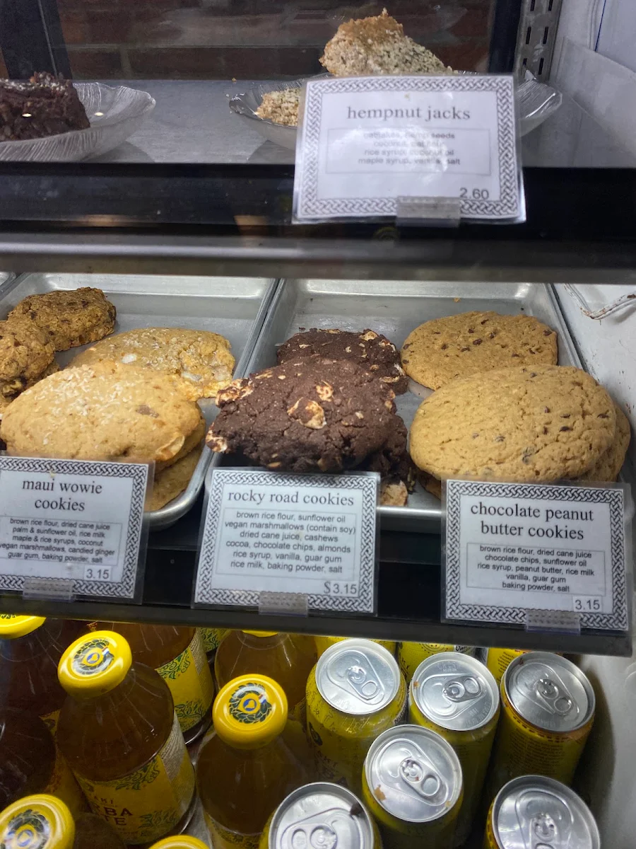 Assorted Vegan Cookies, Green Cuisine Vegetarian Restaurant