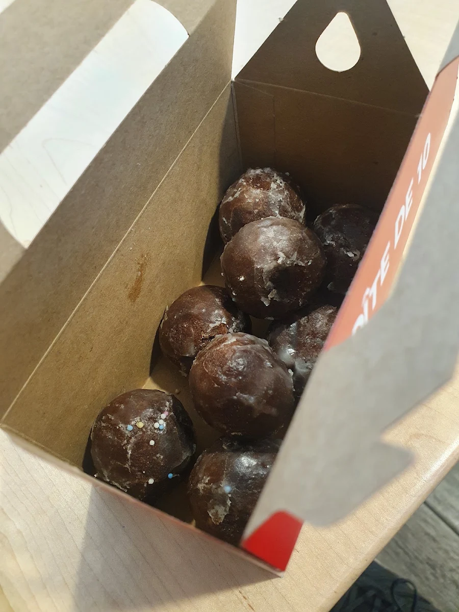 Chocolate Glazed Timbit