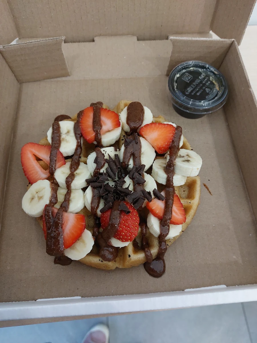 PB Banana Split Waffle