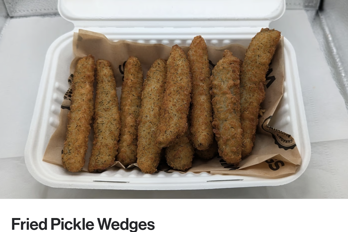 Fried Pickle Wedges