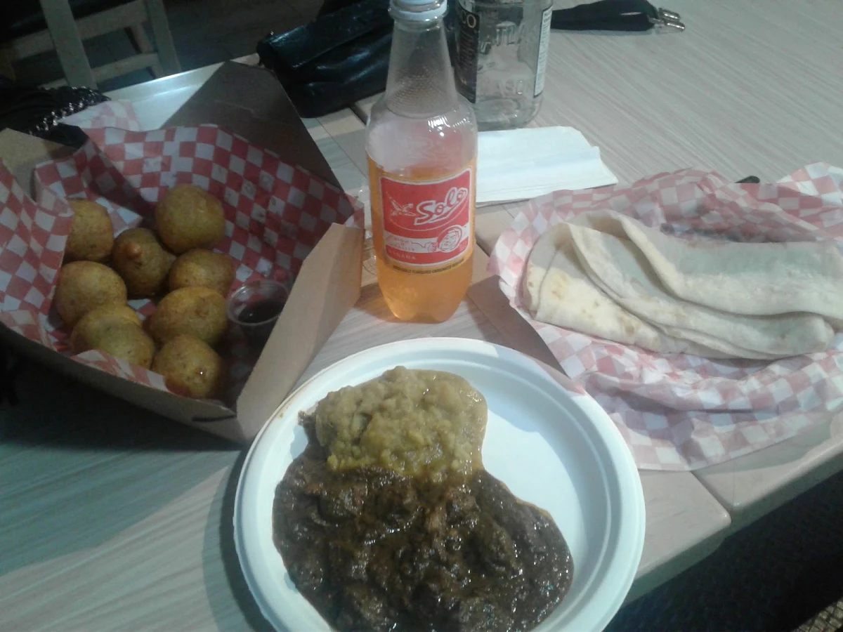 Curry Beef and Roti