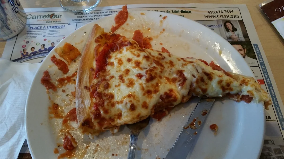 Pizza with Pepperoni and Green Peppers and Mushroom Pizza