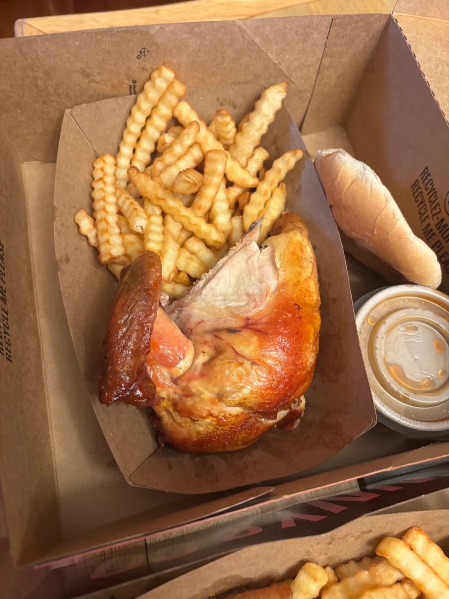 Chicken Breast and Fries
