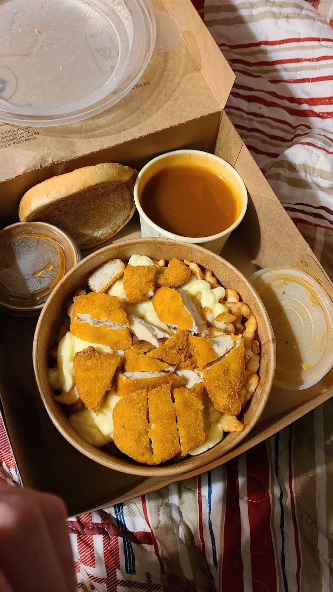 Poutine Poulet Croustillant