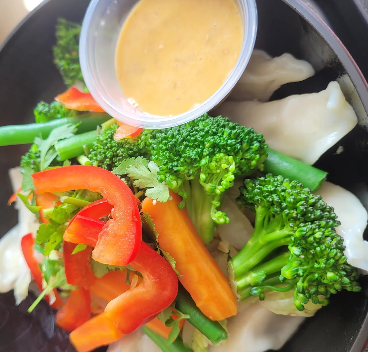 Dumplings with Vegetables