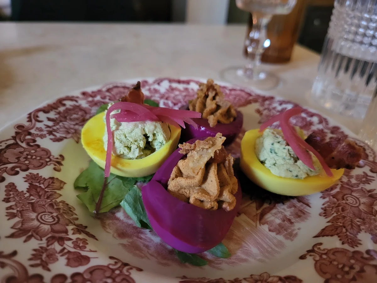 Pickled Deviled Eggs