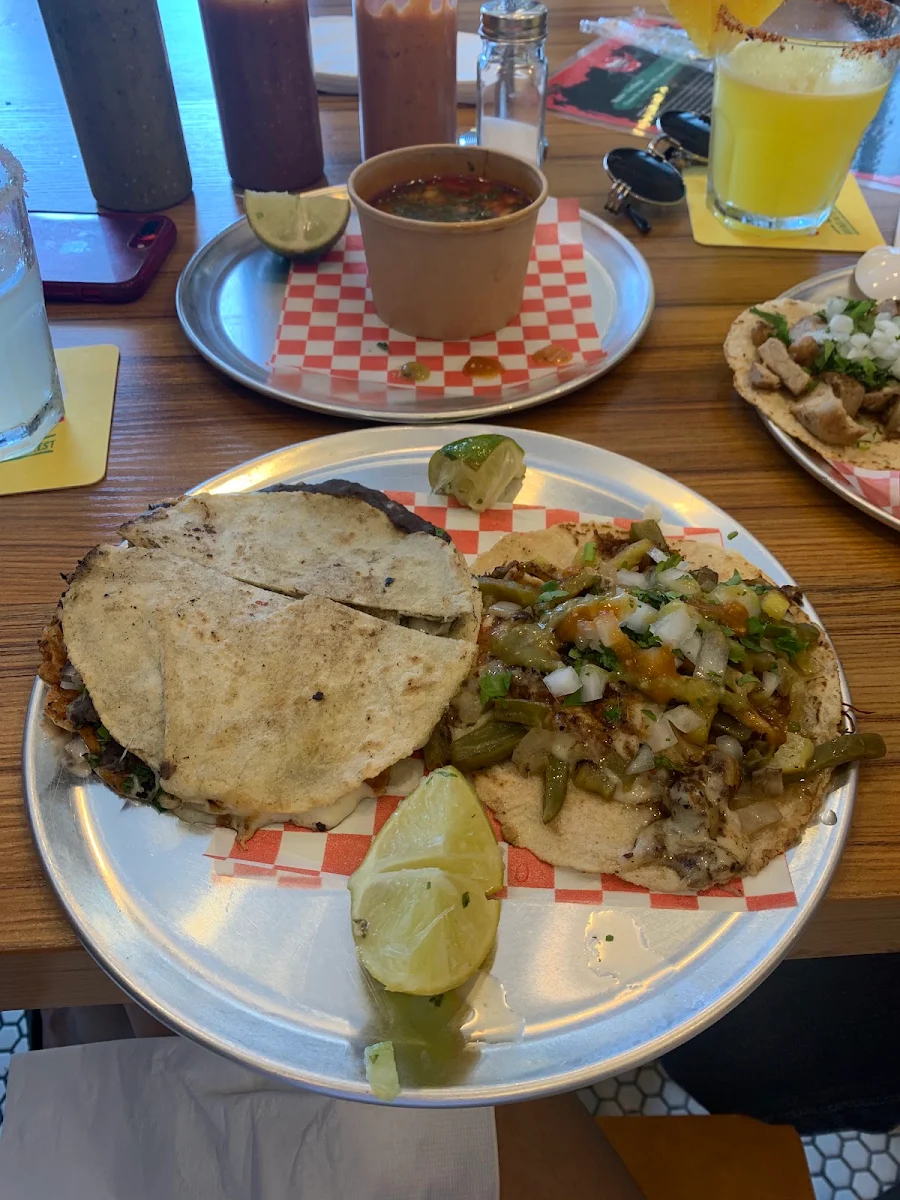 Beans and Cheese Quesadilla