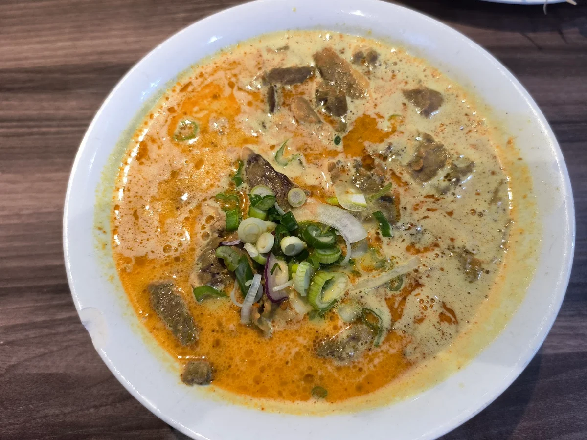 Curry Beef Brisket Soup