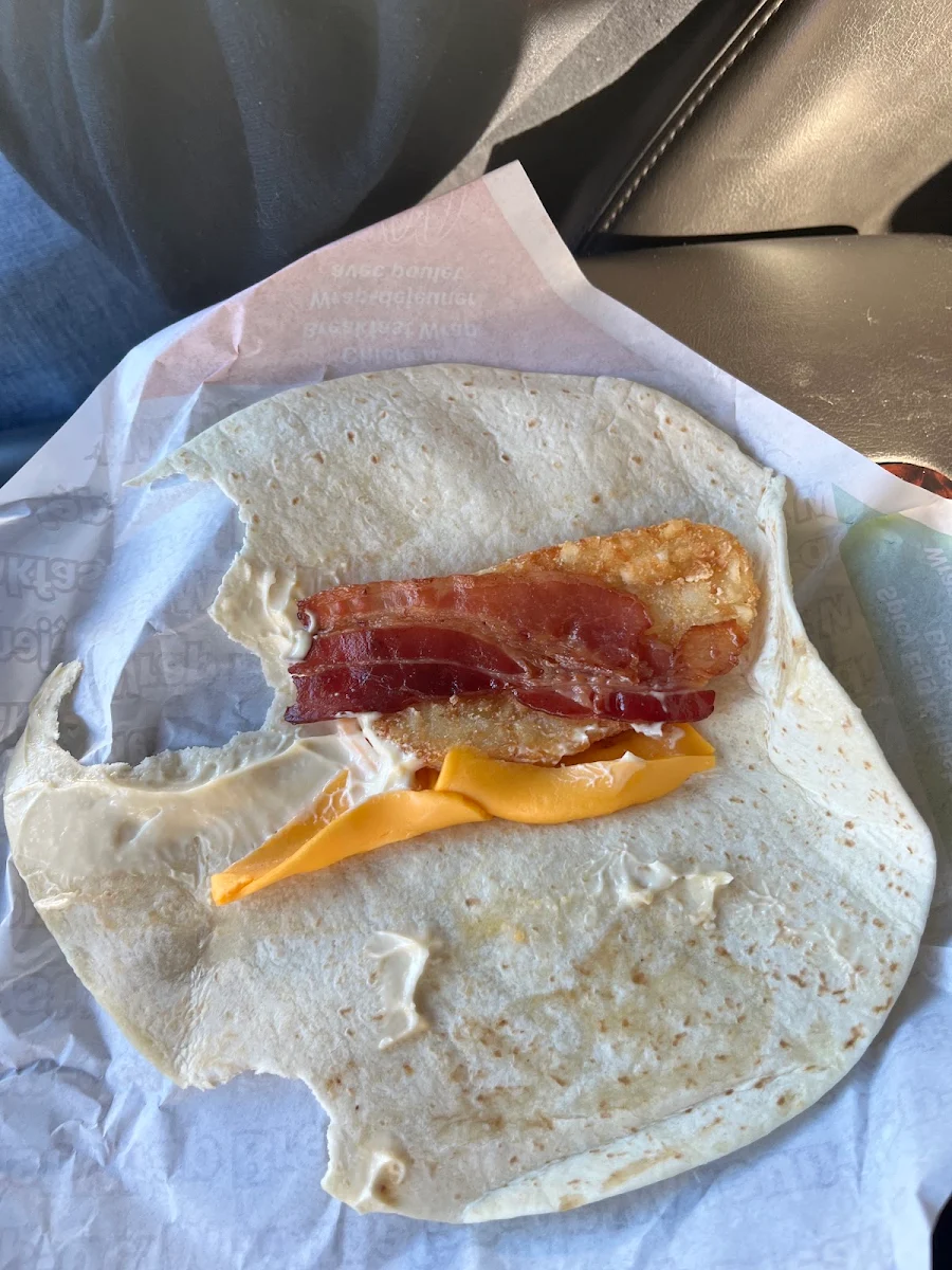 Sausage Bacon & Egg Breakfast Wrap