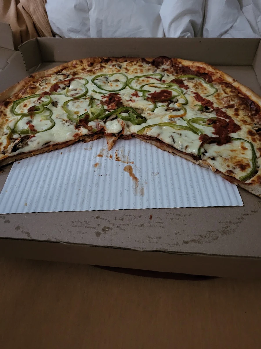 18 Pouces Pizza Et Petite Frite