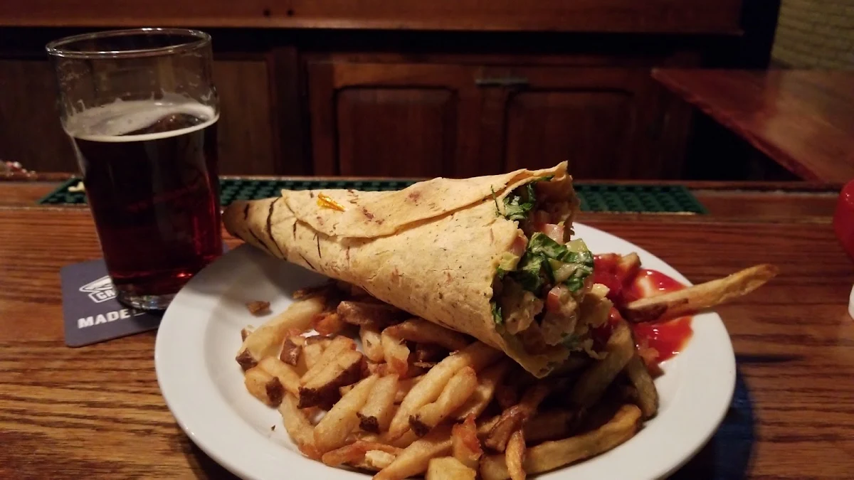 Spicy Chicken Caesar Wrap
