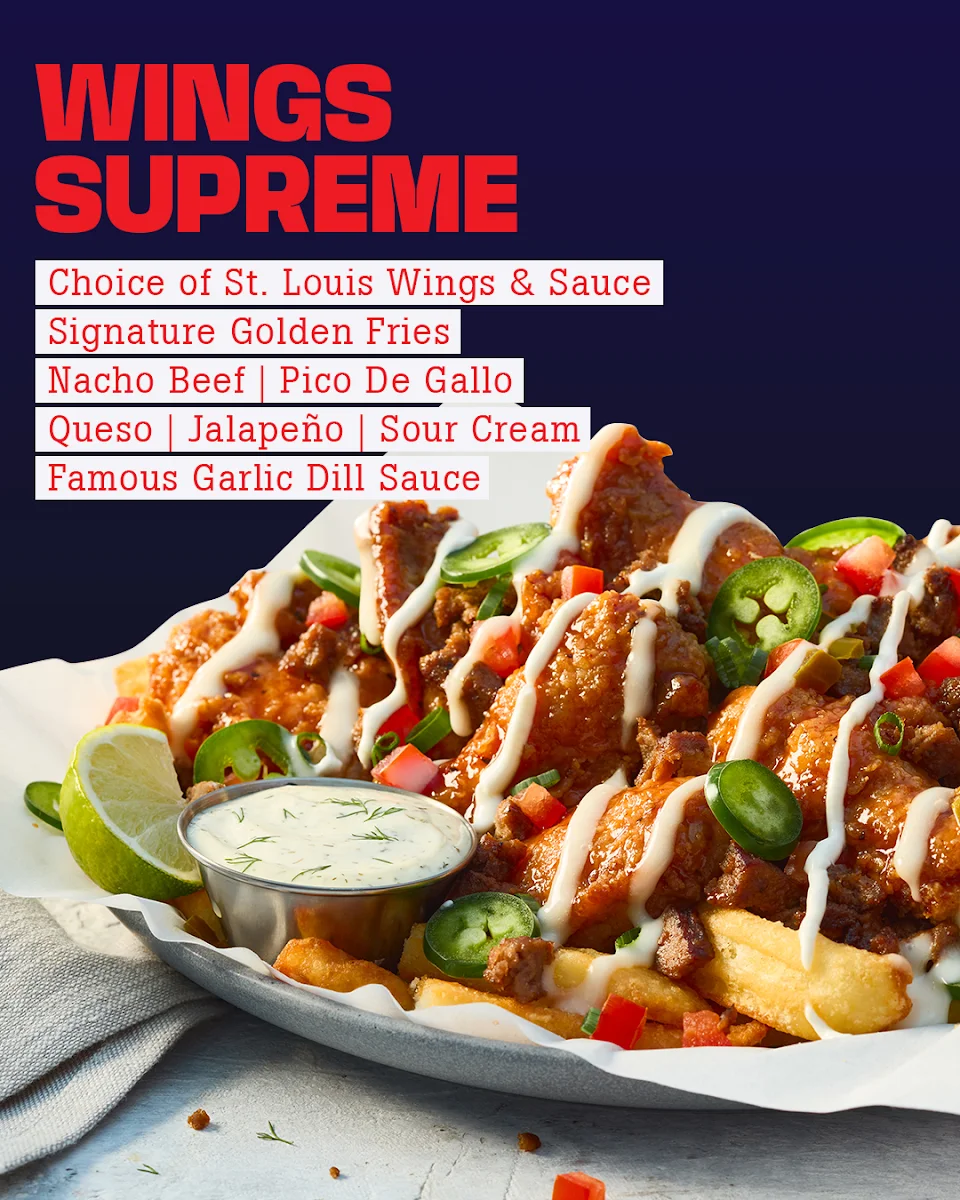 St Louis Wings Nachos