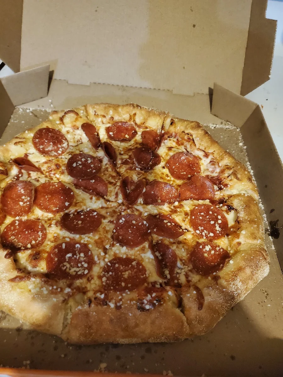 Stuffed Crust Pepperoni Pizza