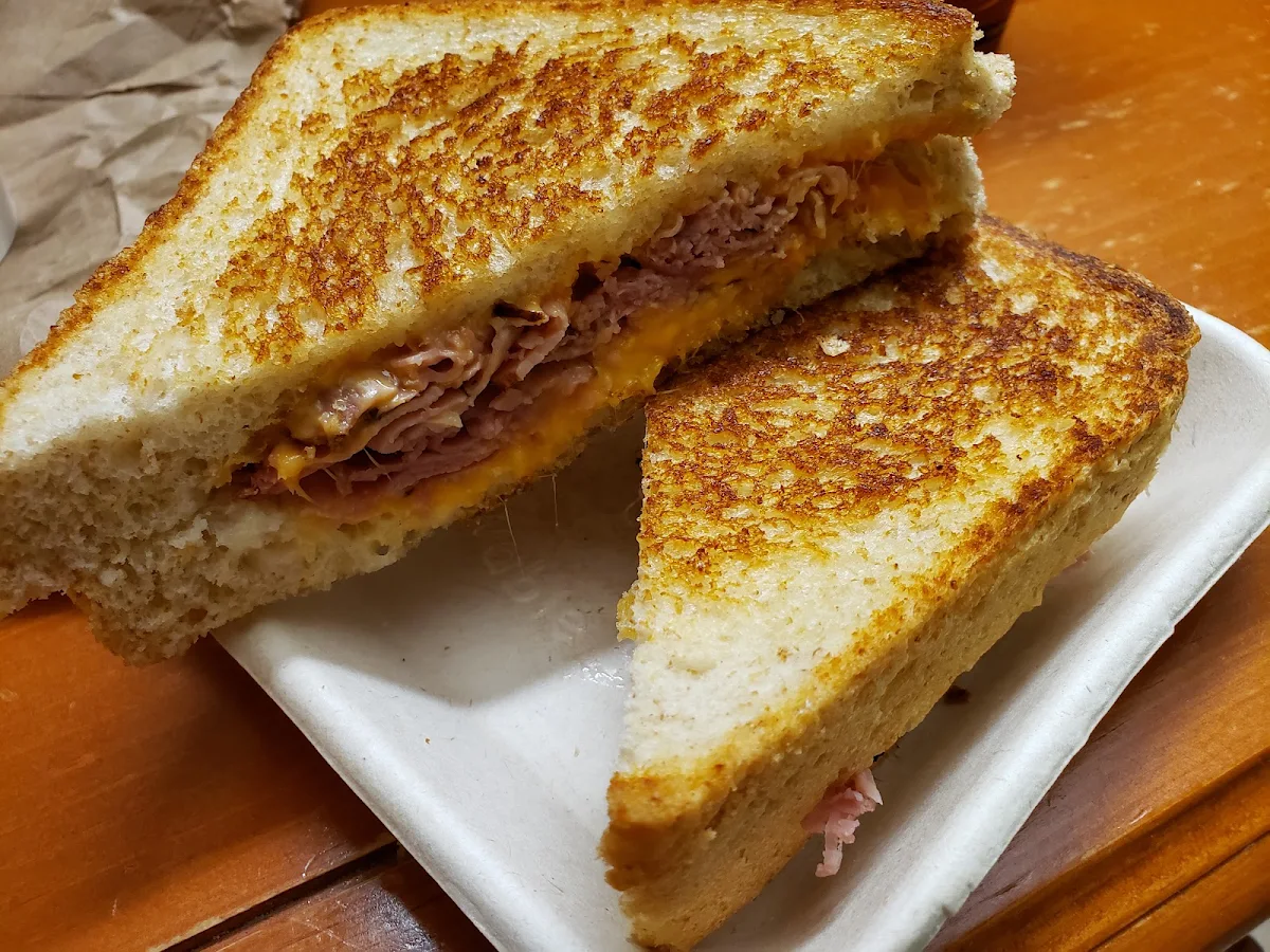 Grilled Ham and Cheese Sandwich