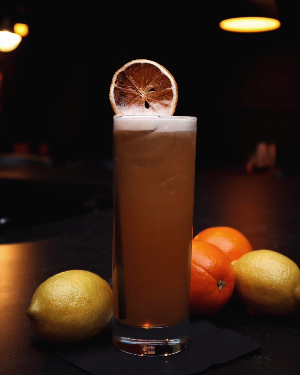Spiced Rum Sour