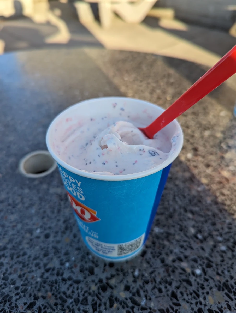 Cotton Candy Blizzard Treat