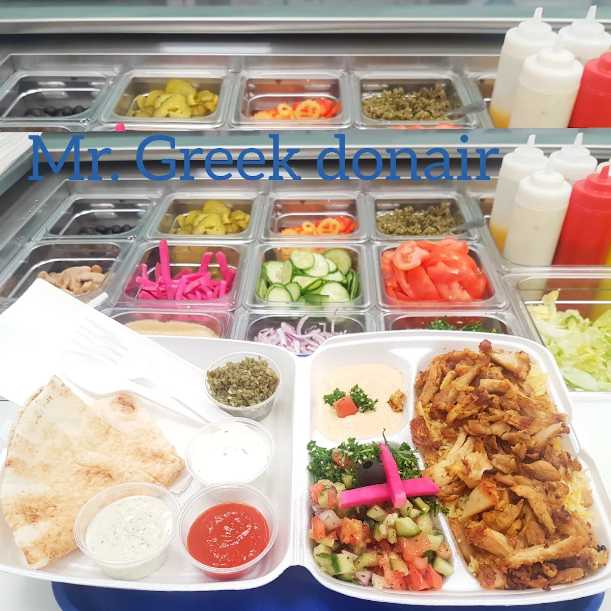 Chicken Plate, Mr. Greek Donair Store