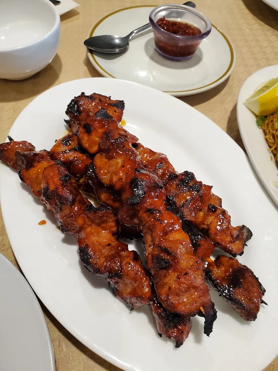 BBQ Pork Skewers