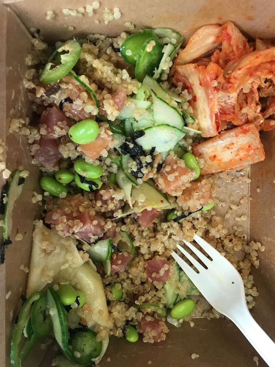 Quinoa Abi Tuna Poke